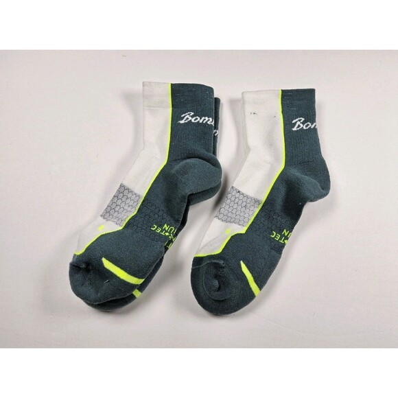 Bombas Hex-Tec Run Athletic Quarter Socks Lot Of 2 Pairs Size M - Picture 1 of 2